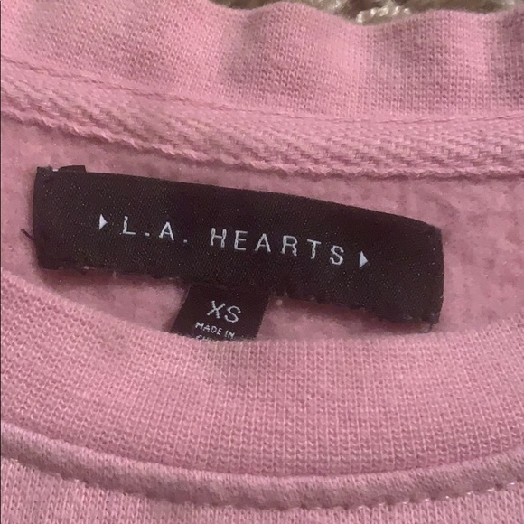 Pacsun LA Hearts cold shoulder cropped sweater - Picture 2 of 2